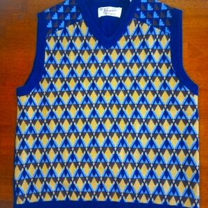 Vintage Penguin nitted vest Medium men's